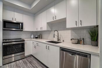 Scotia Apartments San Jose kitchen appliances